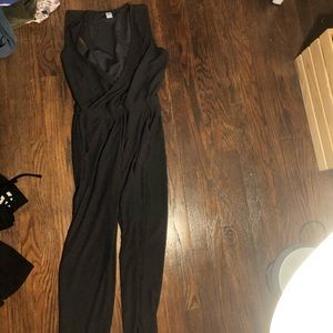 Old navy athletic jumpsuit grey size small